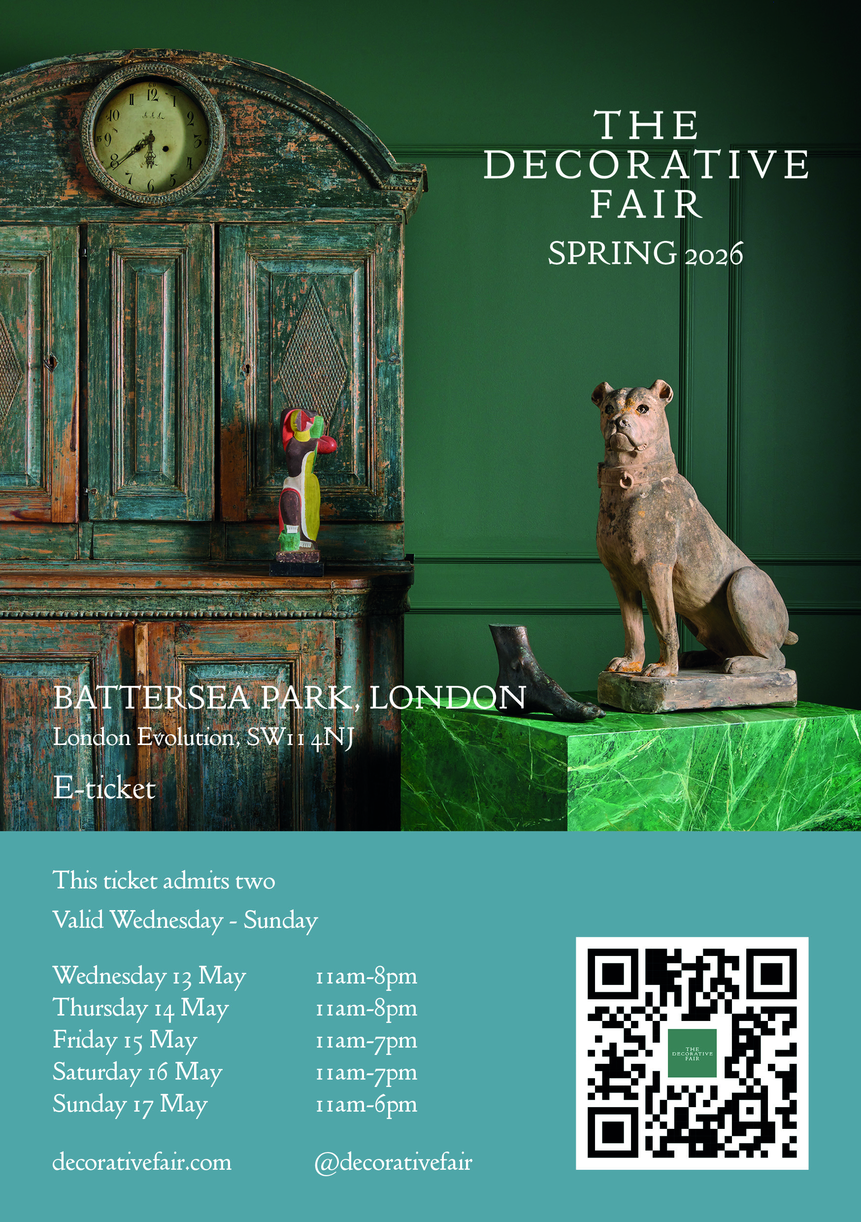 The Spring Decorative Fair  12 -18 May 2026