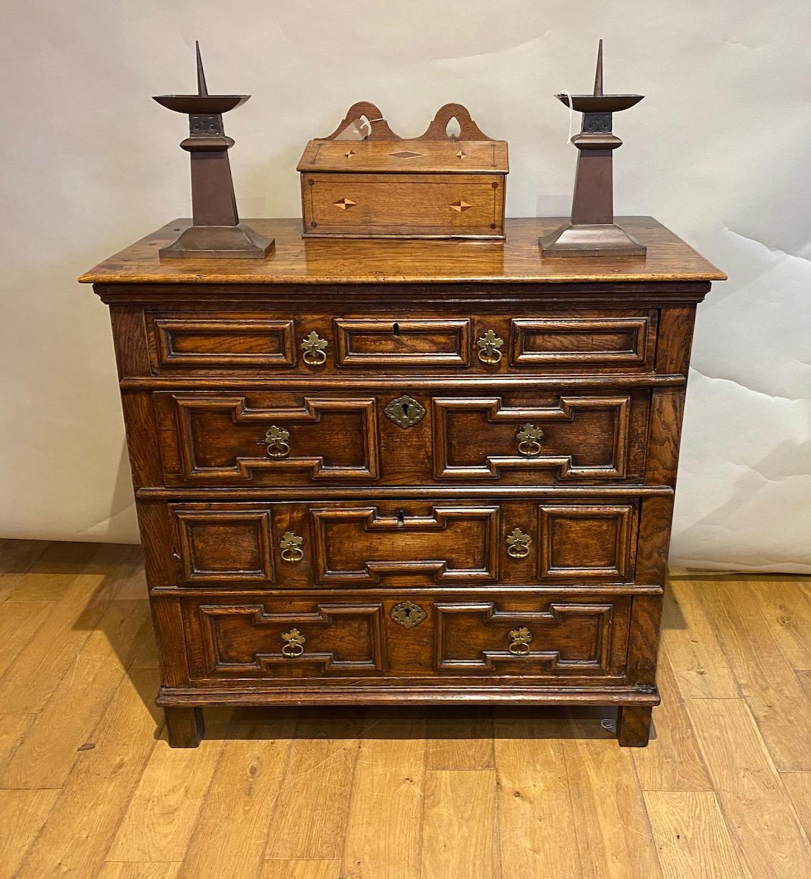 Charles II Ash Chest of Drawers