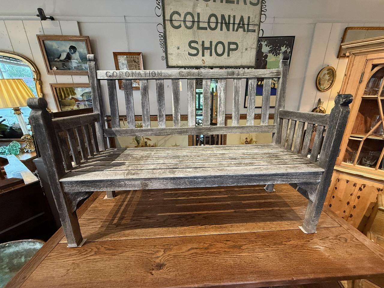 Antique Garden Bench