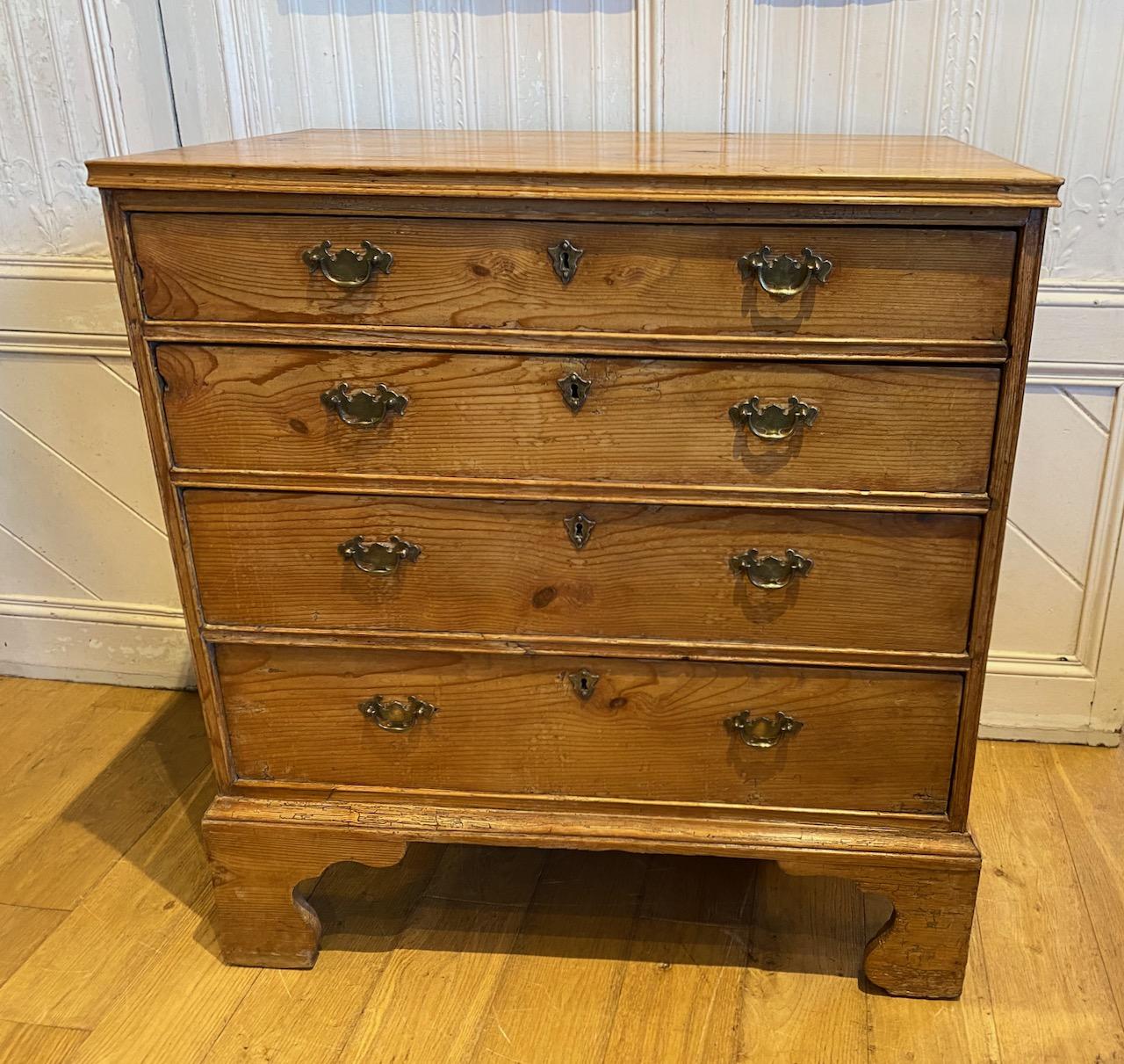 George II Pine Chest of Drawers