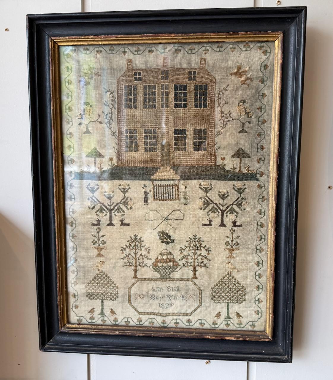 George IV Needlework Sampler