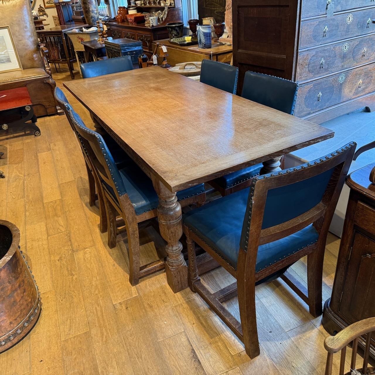 Heals Dining Table and Chairs