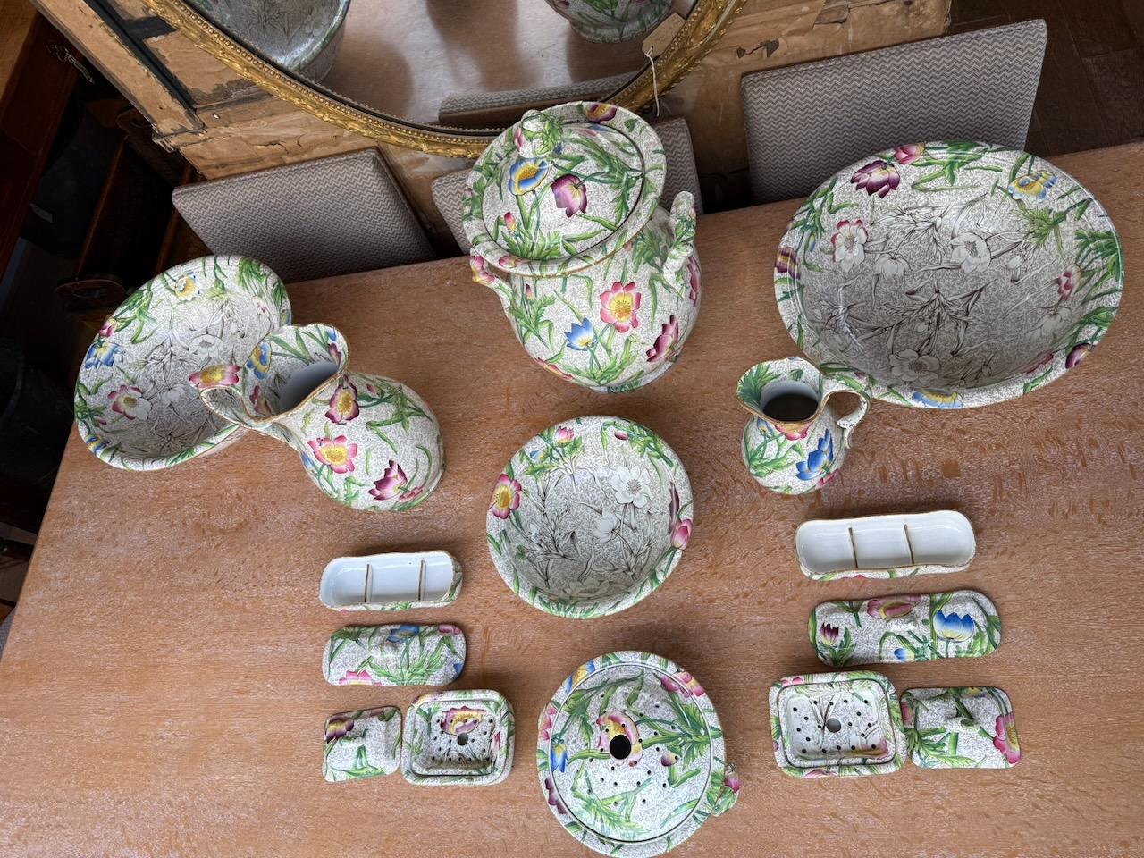 Antique Jug and Basin Set