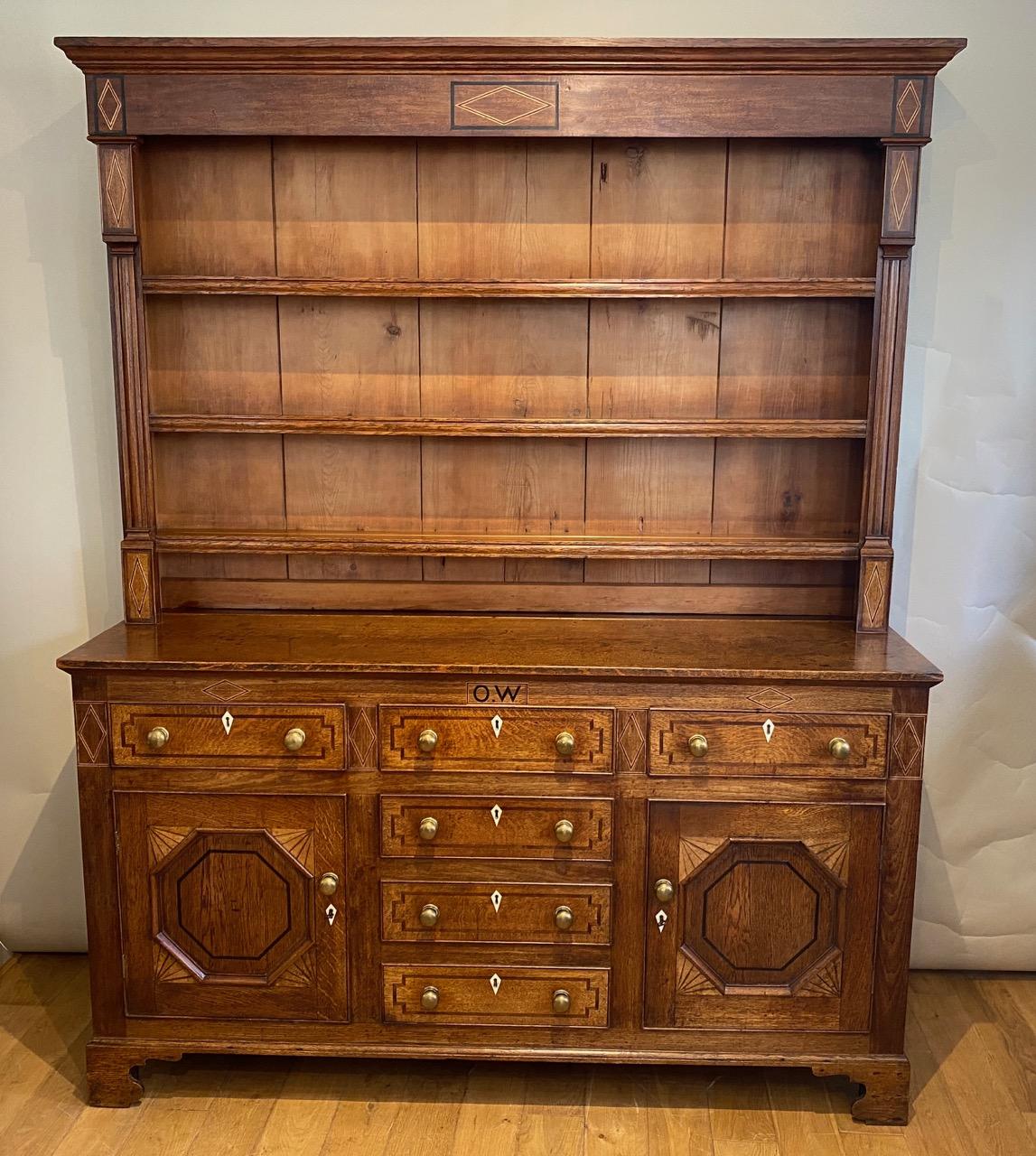 North Wales dresser and Rack