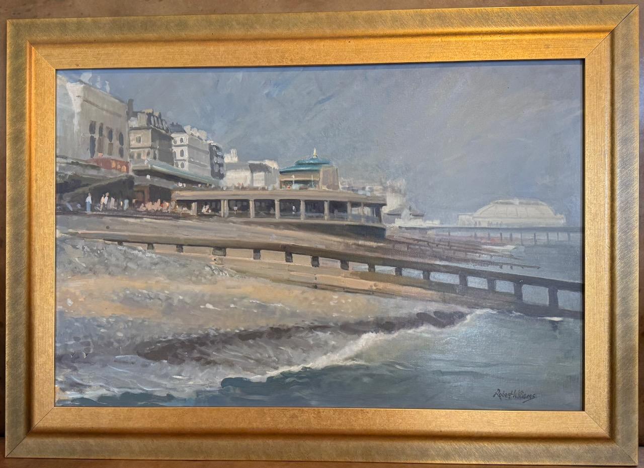 Oil on Board Eastbourne Sea Front
