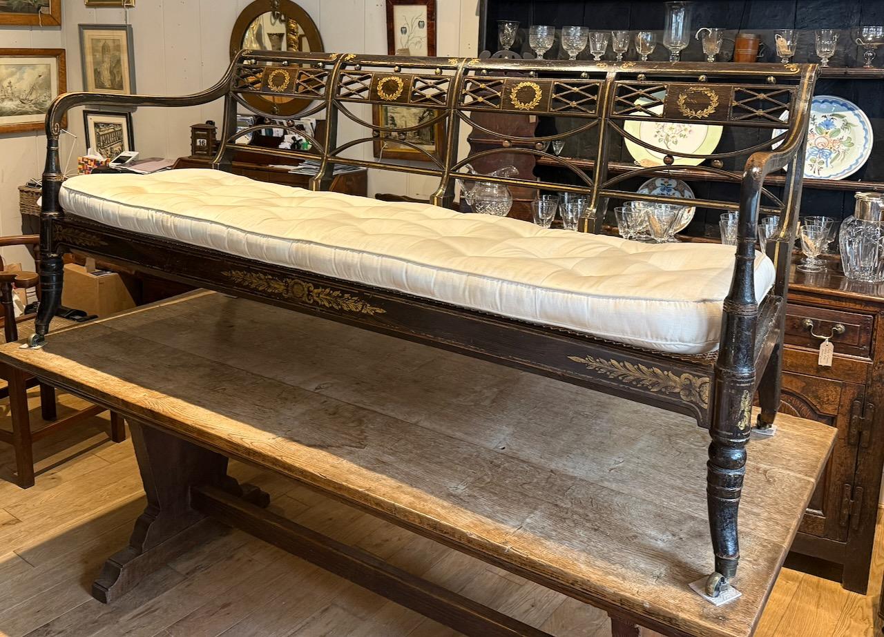 Regency Chair Back Settee