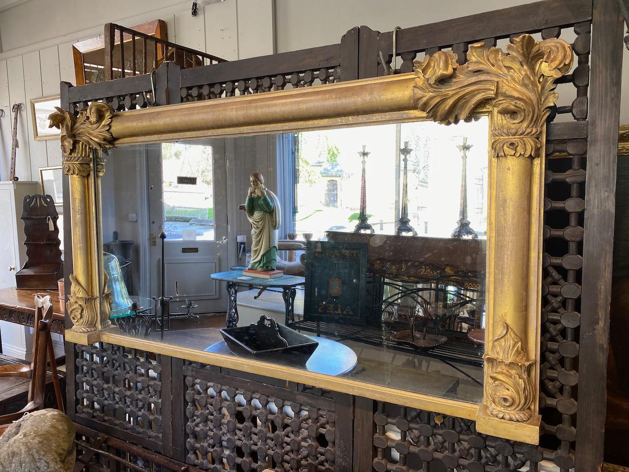 Regency Gilded Mantle Mirror