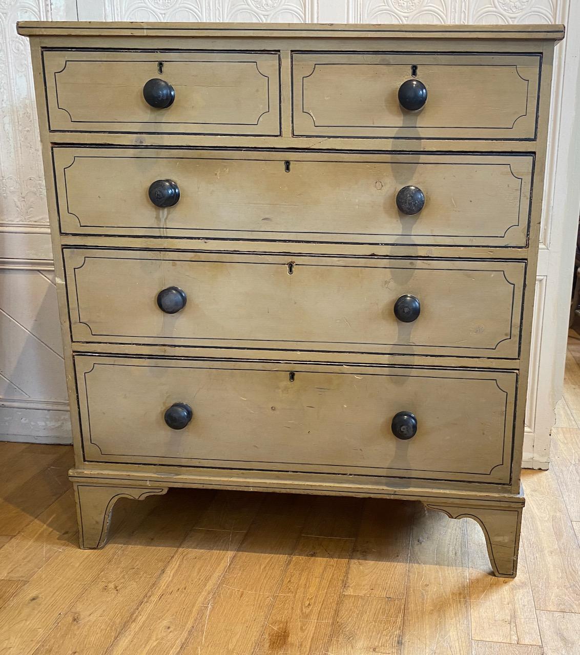 Regency Painted Chest