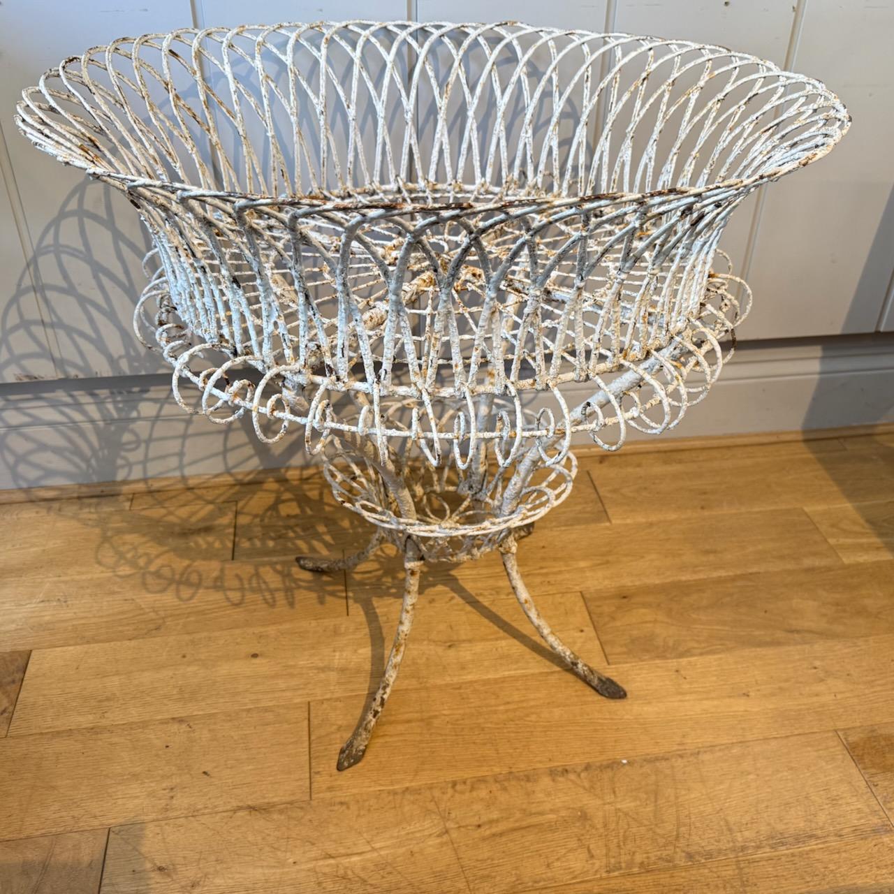 Victorian Wirework Planter